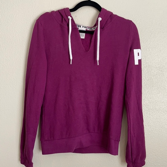 💜💥NWOT💥VS PINK hoodie 💜💥EUC💥 VS PINK matching sweatpants set💜both size-S - Picture 2 of 6